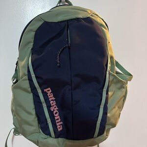 Patagonia Green and Navy MBackpack